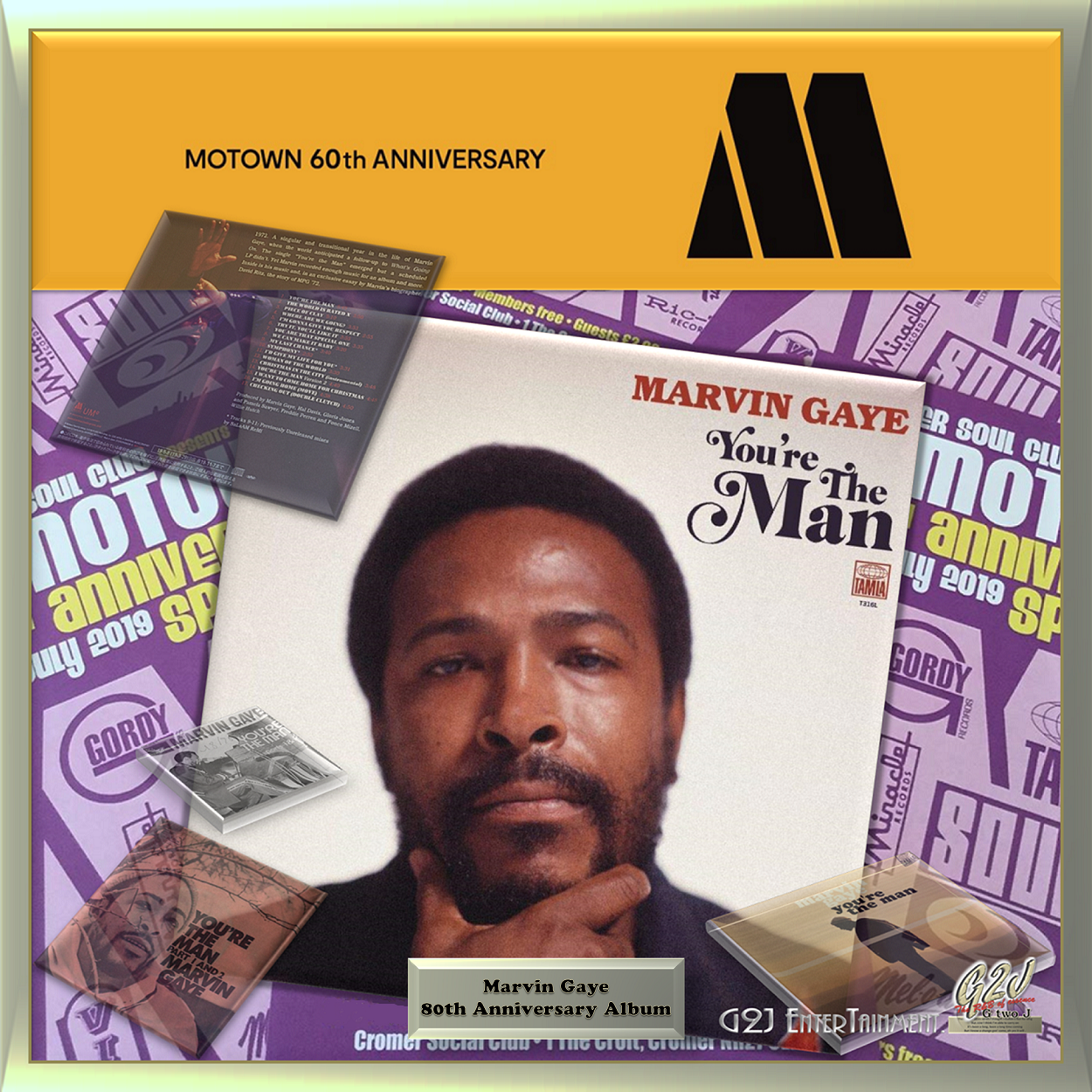 47年の時を経てリリースされたMarvin Gaye（マーヴィン・ゲイ）“幻”の
